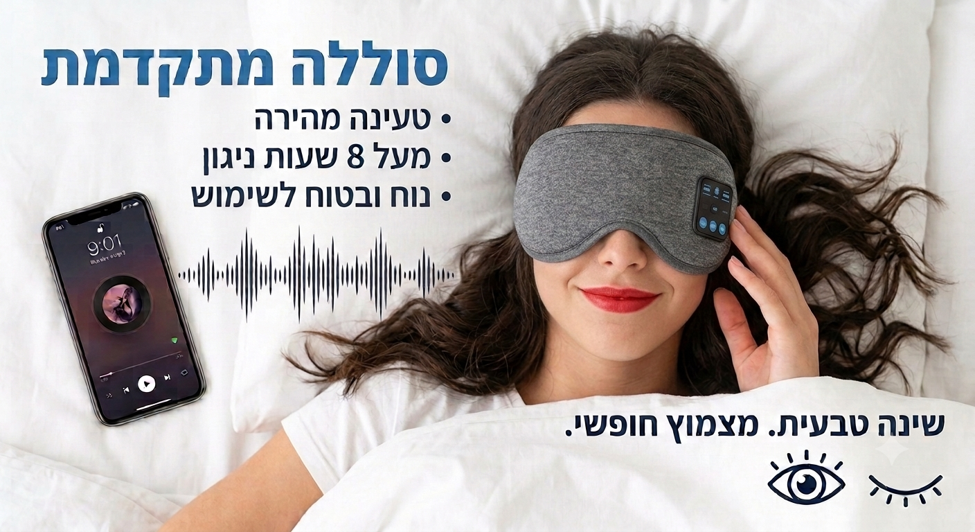 מסכת שינה חכמה  - Veliromask™